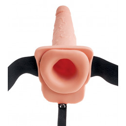 7,6 " Hollow Strap-on Squirting