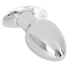 Metal Anchor Butt Plug with Vibration