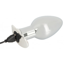 Metal Anchor Butt Plug with Vibration