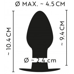 Metal Anchor Butt Plug with Vibration