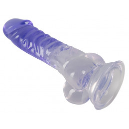 Clear Dildo with Balls