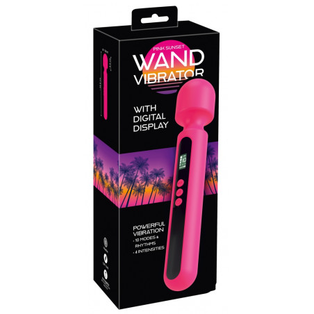 Pink Sunset Wand Vibrator