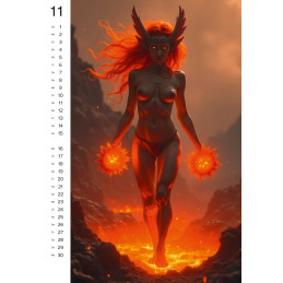 Pin-up Kalender Wild Fantasy 2026 10x