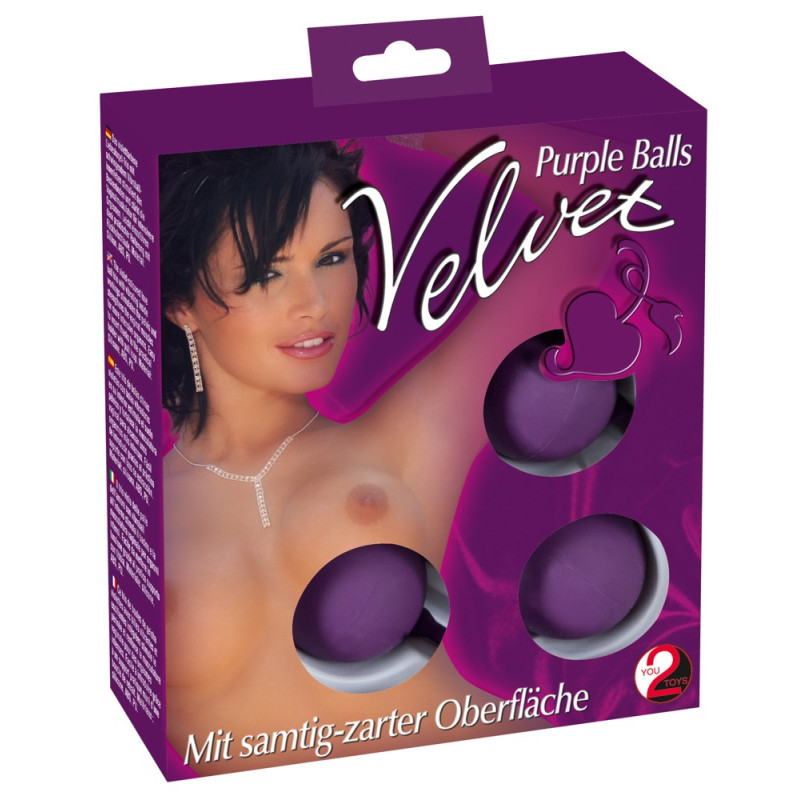 You2Toys Velvet Balls purple
