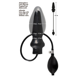 Inflatable Latex Plug