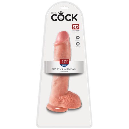 10“ Cock with Balls