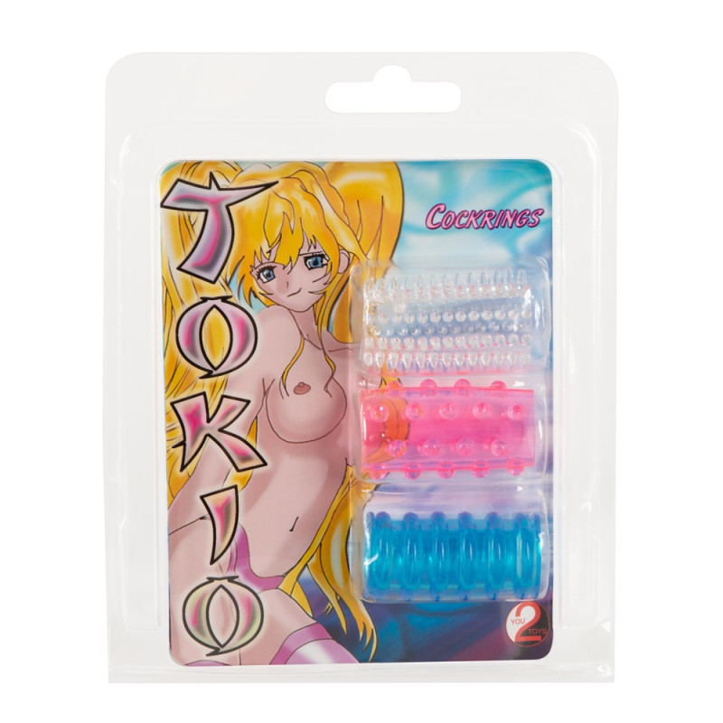 Tokio Cockrings 3er-Set