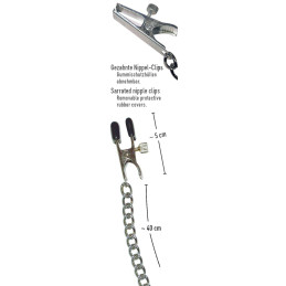 Nipple Clamps with Metal Chain