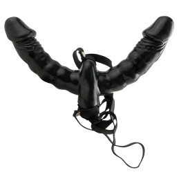 Double Delight Strap-On-Vibrator