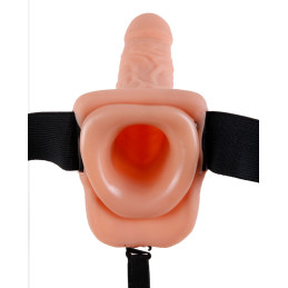 9“ Hollow Strap-on with Balls