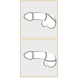 Metallic Silicone Cock Ring Set