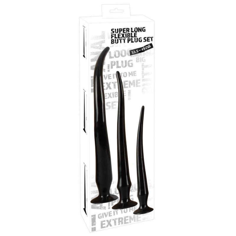 Super Long Flexible Butt Plug Set