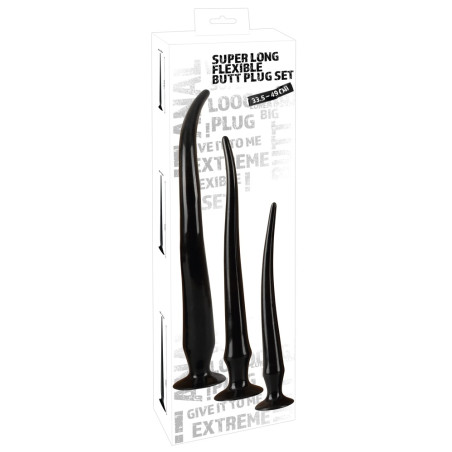 Super Long Flexible Butt Plug Set