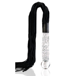Hand Blown Glass Whip