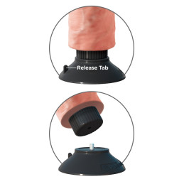 9“ Vibrating Cock with Balls