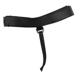 7“ Uncut Cock with Strap-On Harness