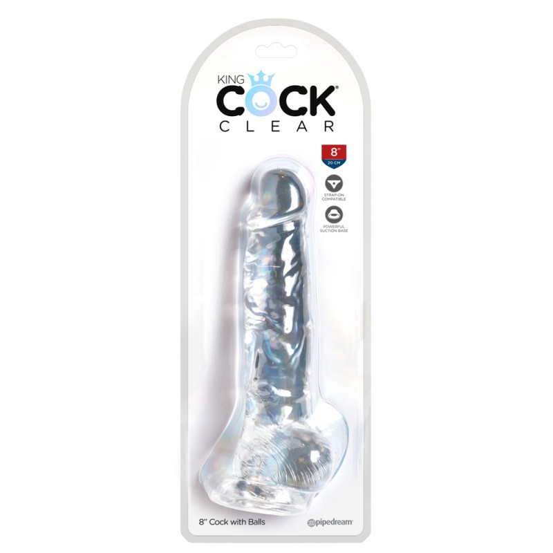 8“ Cock with Balls