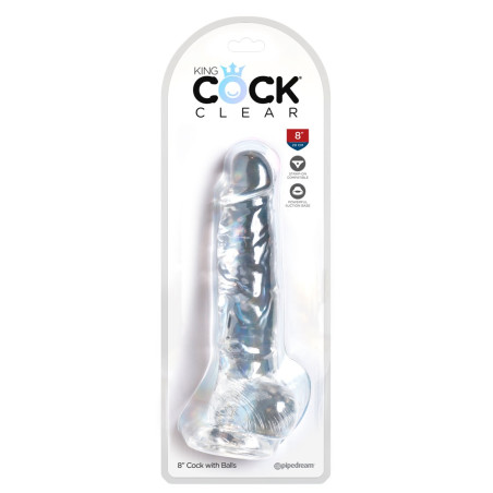 8“ Cock with Balls