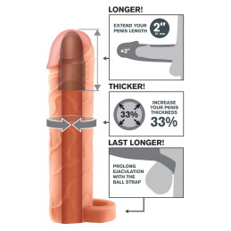 Perfect 2“ Extension with Ball Strap