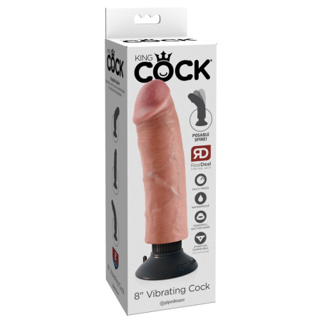 8“ Vibrating Cock