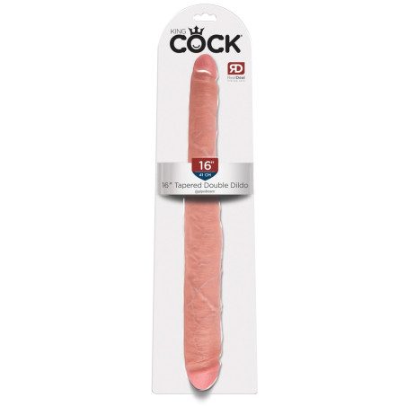 16“ Tapered Double Dildo
