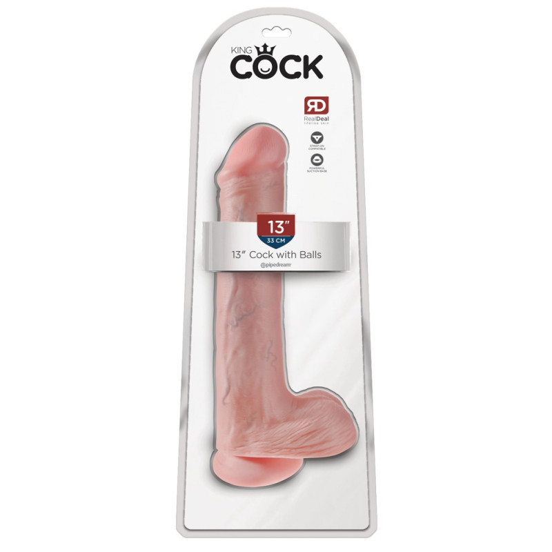 13“ Cock with Balls
