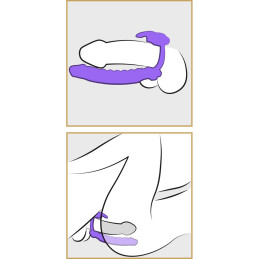 Silicone Double Penetrator Rabbit