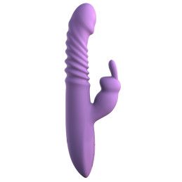 her thrusting silicone rabbit