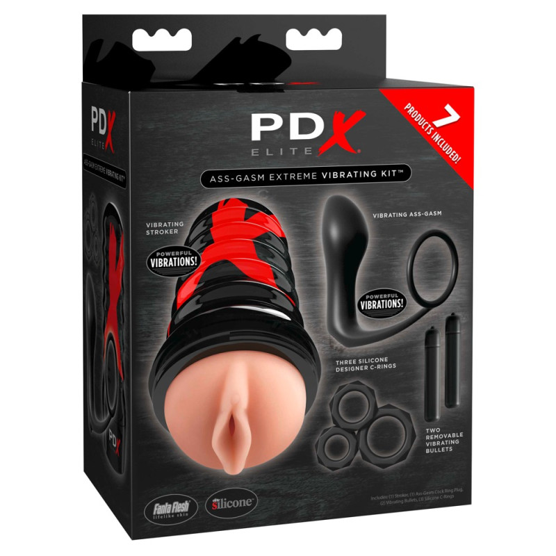 Ass-gasm Extreme Vibrating Kit