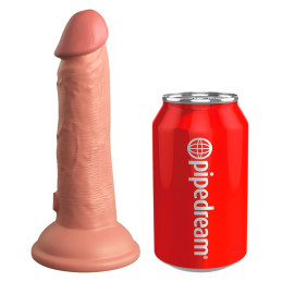 6“ Dual Density Silicone Cock