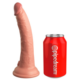 7“ Dual Density Silicone Cock