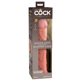 11“ Dual Density Silicone Cock