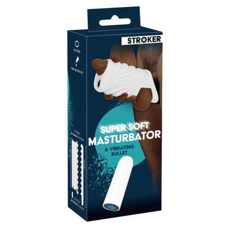 SuperSoft Masturbator & Vibrating Bullet