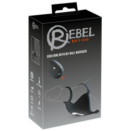 Cock ring with RC ball massager