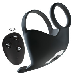 Cock ring with RC ball massager