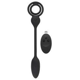 Cock and Ball Ring with a RC Butt Plug