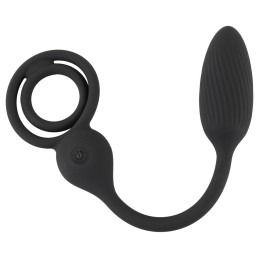 Cock and Ball Ring with a RC Butt Plug