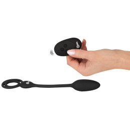 Cock and Ball Ring with a RC Butt Plug