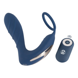 Vibrating Prostate Plug with cockring