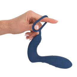 Vibrating Prostate Plug with cockring