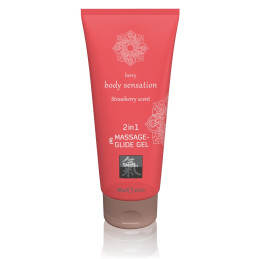 Massage & Glide Gel 2in1 Strawberry