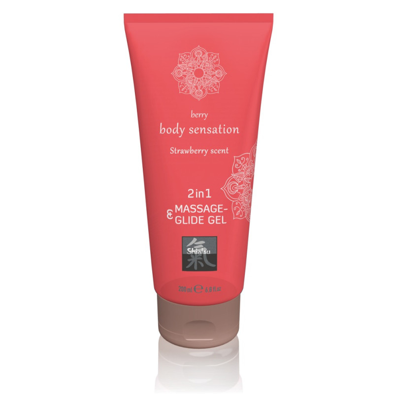 Massage & Glide Gel 2in1 Strawberry