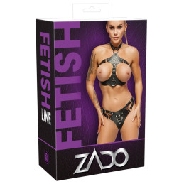 Harness-Set aus Leder