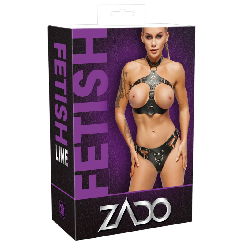 Harness-Set aus Leder