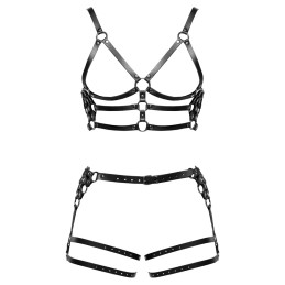 Harness-Set aus Leder