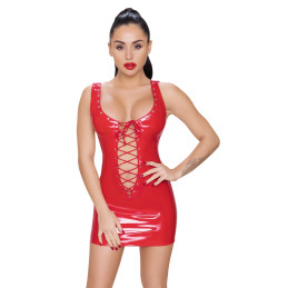 Kleid aus Lack