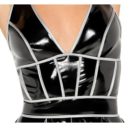 Kleid aus Lack