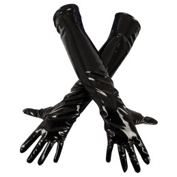 Handschuhe aus Lack