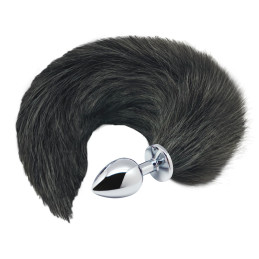 Black & White Fox Tail