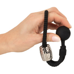 Heavy Rope Cock Strap with Ball